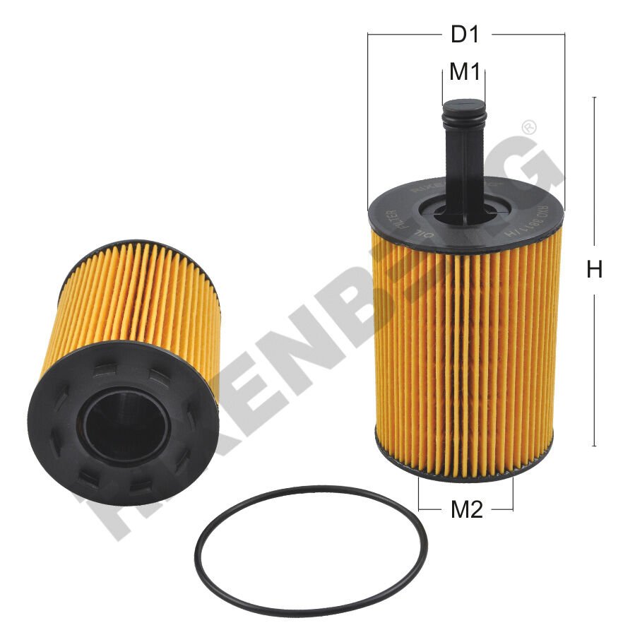 YAĞ FİLTRESİ AUDI - DODGE - FORD - JEEP - MITSUBISHI - SEAT - SKODA - VW (VOLKSWAGEN)