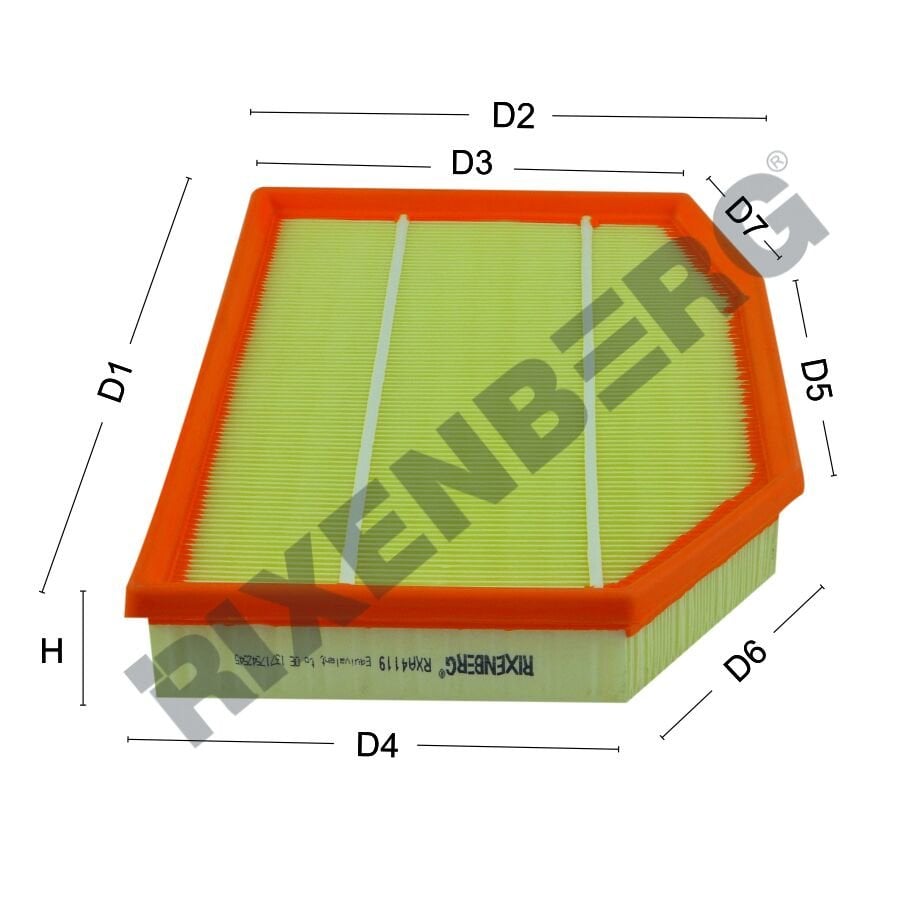 HAVA FİLTRESİ BMW X3 E83 25si- 25si xDrive- 30si (2006>)