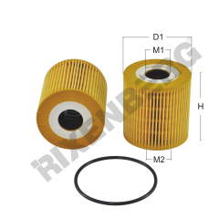 YAĞ FİLTRESİ VOLVO S80 I 2.0- 2.4T- 2.5T- 2.8 T6- 2.9- 3.0- 3.0 T6 (1998- 2006)