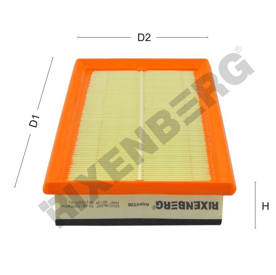 HAVA FİLTRESİ FİAT-JEEP