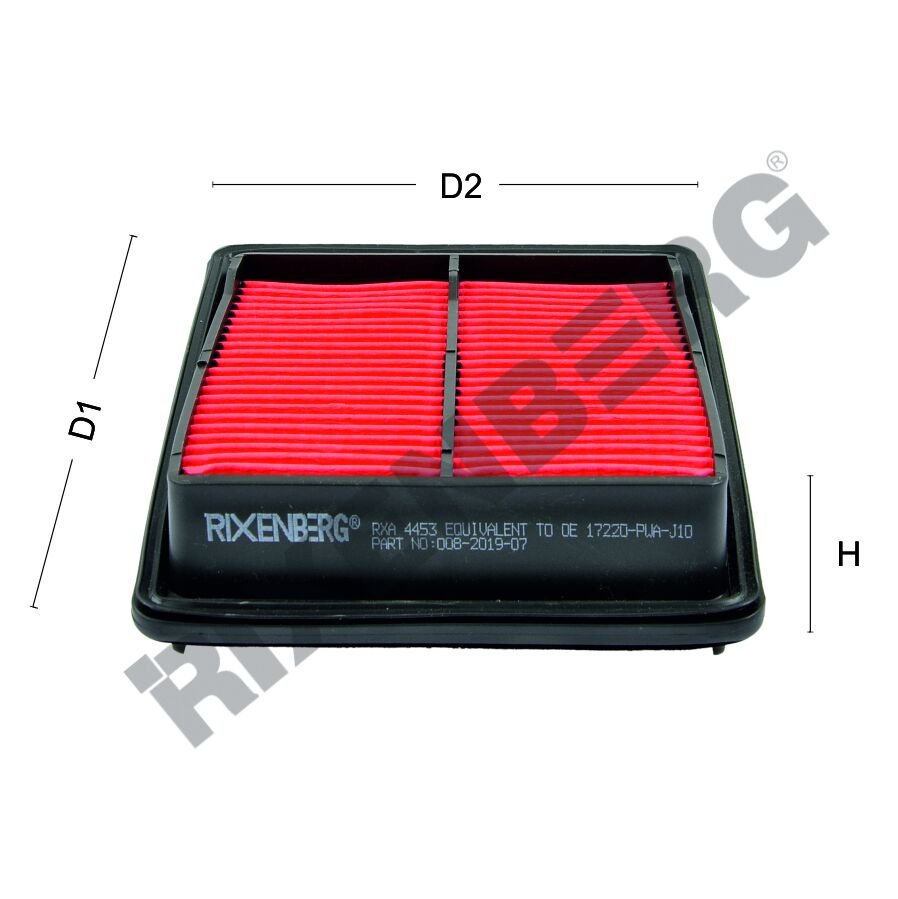 HAVA FİLTRESİ HONDA JAZZ  II 1.2i-DSi- 1.3i-DSİ- 1.4i-Dsi- 1.5 (2004-2008)