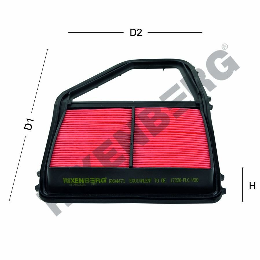 HAVA FİLTRESİ HONDA CIVIC VII / VIII 1.4i- 1.5i- 1.6i- 1.7i (2001-2005)