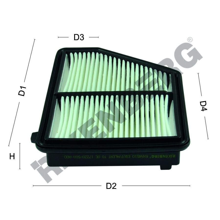 HAVA FİLTRESİ HONDA CIVIC X 1.5- 1.6VTEC- 2.0 (2016>)