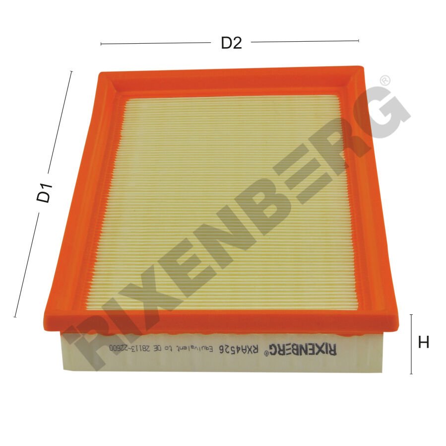 HAVA FİLTRESİ HYUNDAI ACCENT II 1.3i- 1.5i- 1.6i (2000-2006)