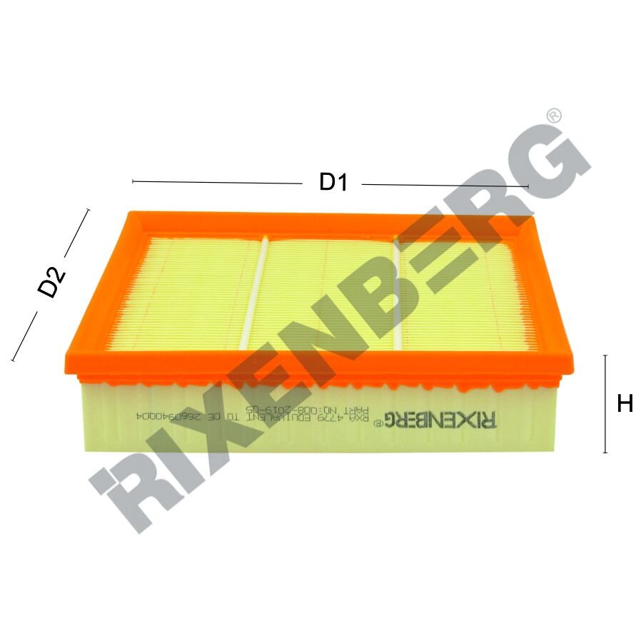 HAVA FİLTRESİ MERCEDES-BENZ A W169 A150- A160- A170- A180- A200 (2004-2012)