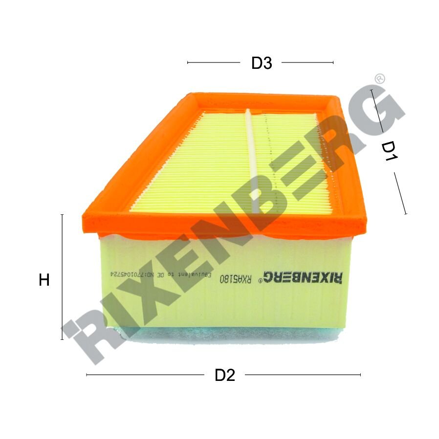 HAVA FİLTRESİ DACIA (RENAULT GROUP)-LADA (SHIGULI)-NISSAN-OPEL-RENAULT DUSTER I 1.6 16V (2010-2018)