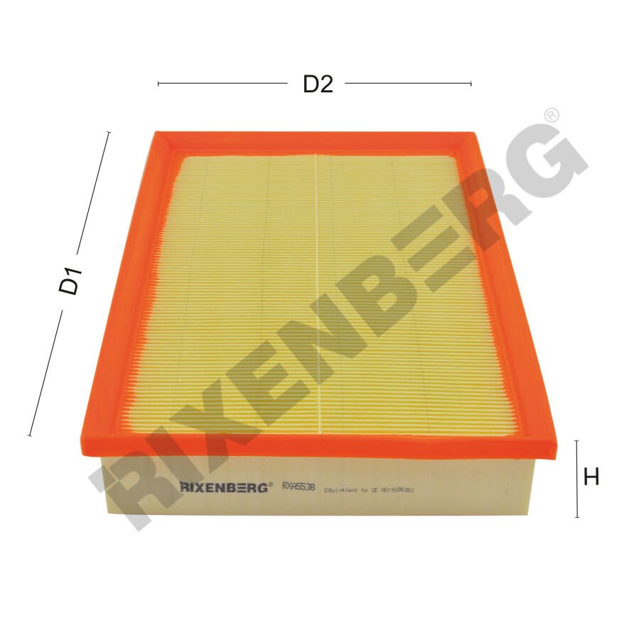 HAVA FİLTRESİ VOLVO S80 2.0T- 2.4T- 2.5T- 2.5TDI- 3.0T (1998-2006)