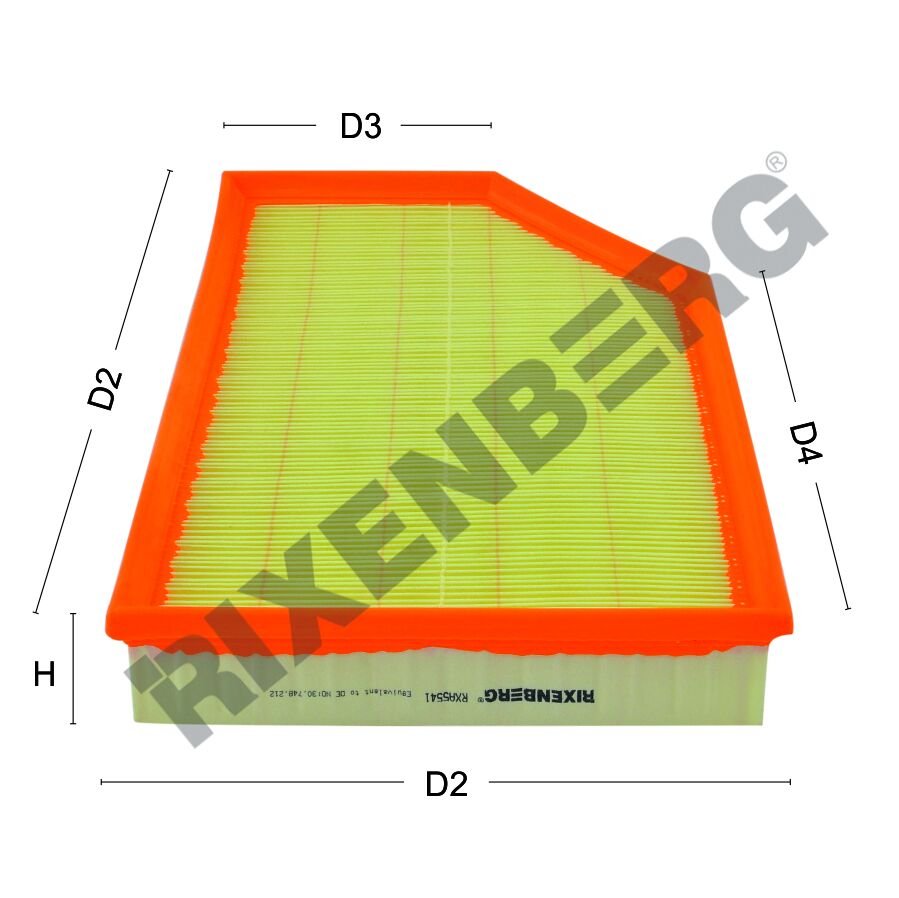 HAVA FİLTRESİ VOLVO S60 2.0T (2007-2010)
