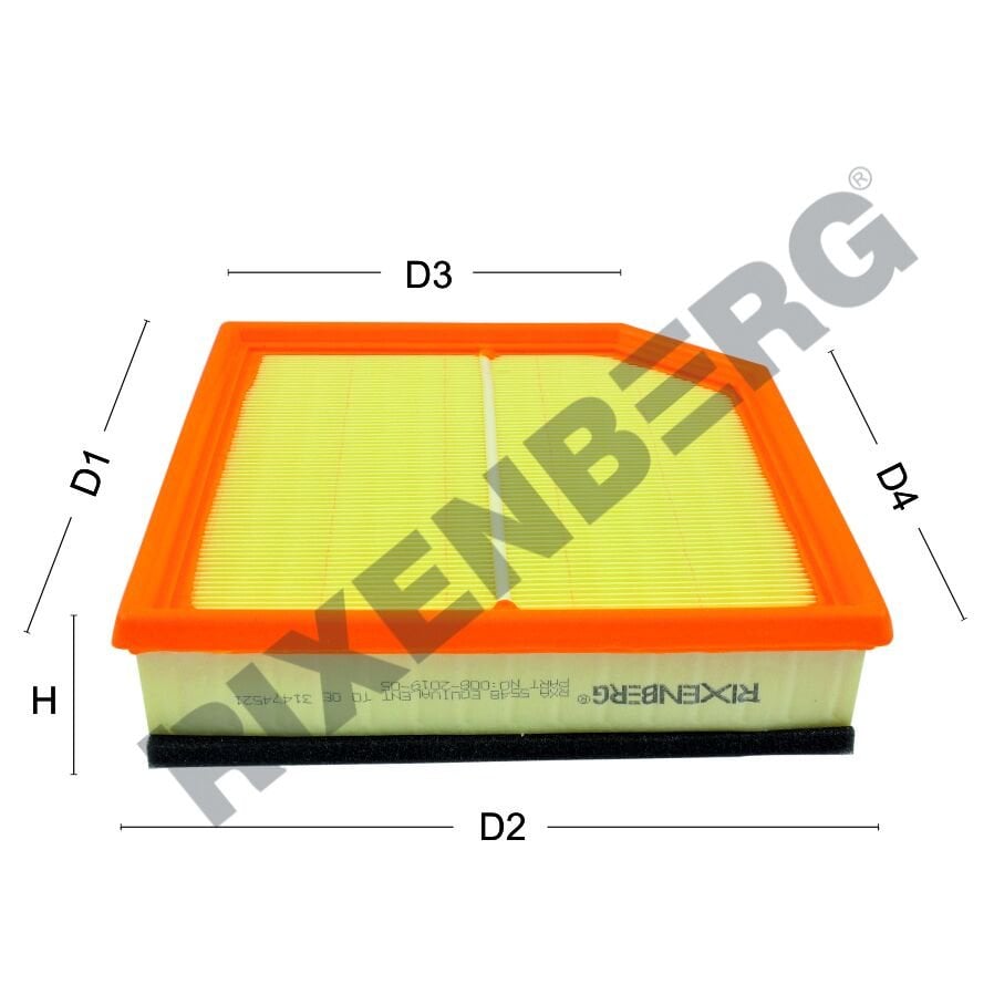 HAVA FİLTRESİ VOLVO XC40 1.5T- 2.0B Mild Hybrid- 2.0D Mild Hybrid- 2.0T (2017>)