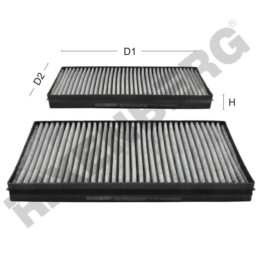 POLEN FİLTRESİ BMW 5 E60 520i- 520d- 523i- 525i- 525d- 530i- 530d- 535i- 535d- 540d (2003-2010)