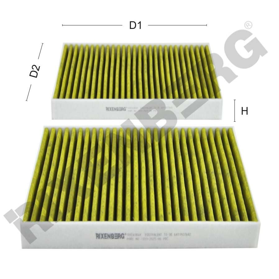 POLEN FİLTRESİ BMW 5 F10 518d- 520i- 520d- 523i- 525d- 528i- 530i- 530d- 535i- 535d (2010-2017)