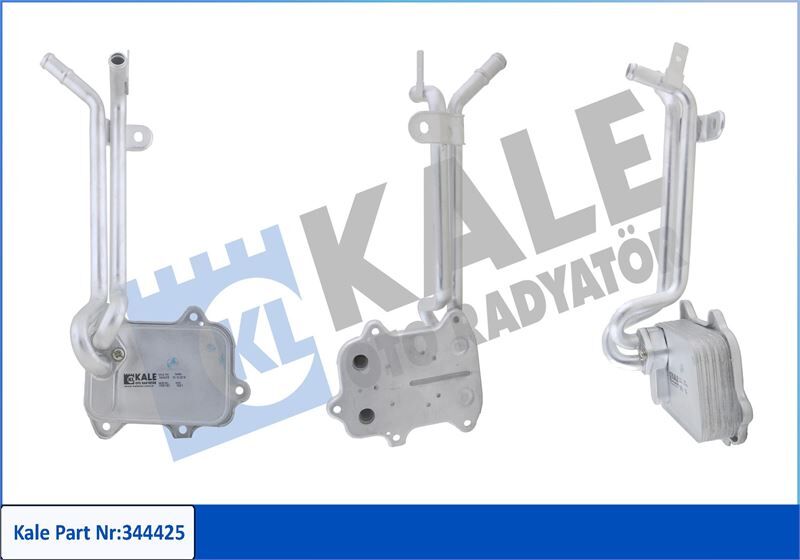 KALE 344425 | Yağ Soğutucu 05-Golf.V.VI-Passat-Jetta 1.4Tsi-1.6Fsi (Motor yağ radyatörü)