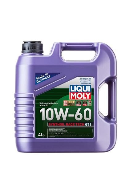 LIQUI MOLY 10W60 Motor Yağı Synthoil Race Tech GT1 4 Litre (7535)