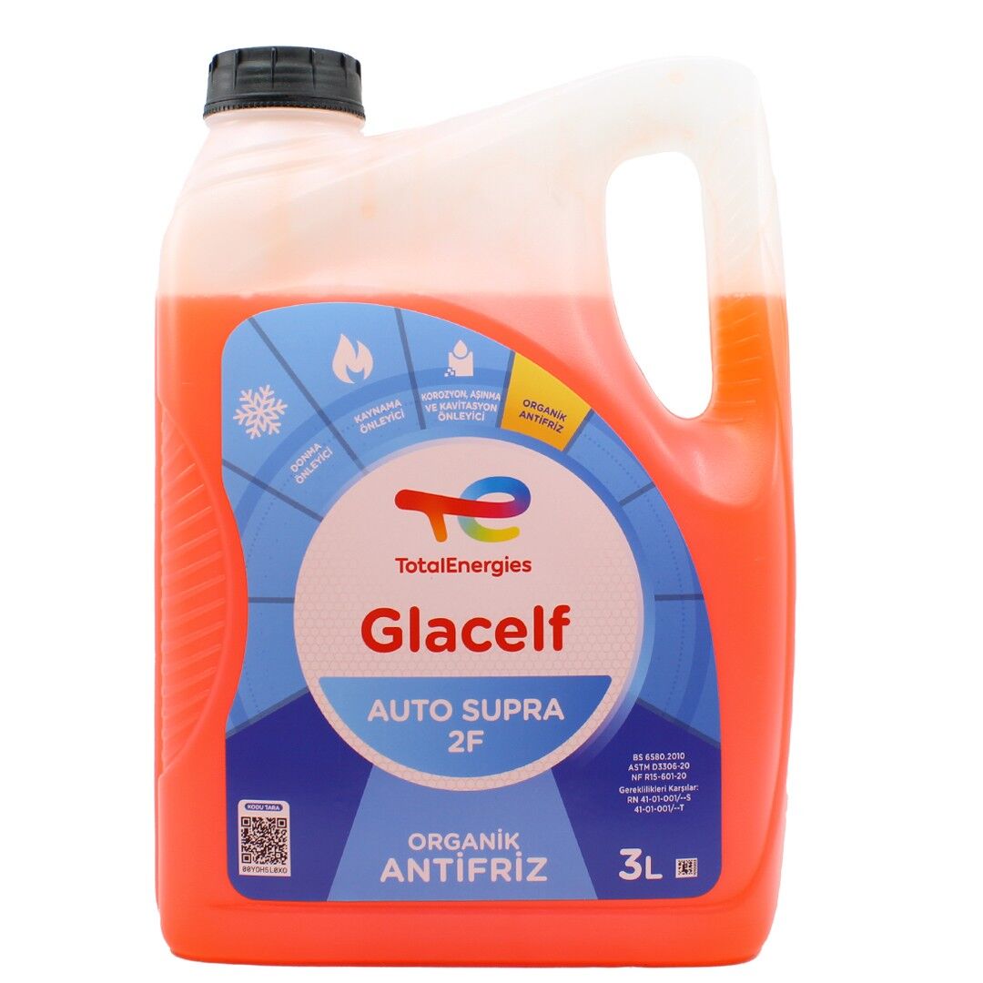 TOTAL GLACELF KIRMIZI ANTİFRİZ 3 LİTFE