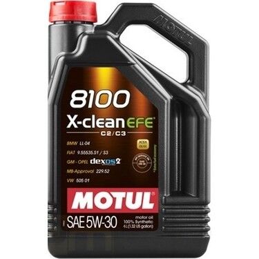 Motul 8100 X-clean Efe C2/c3 5w-30 4litre