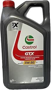 CASTROL GTX DİZEL 5W30 5LT