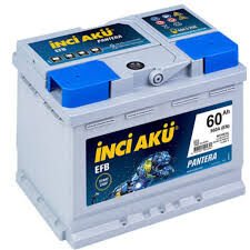 İNCİ AKÜ 60 AMPER / SAAT
