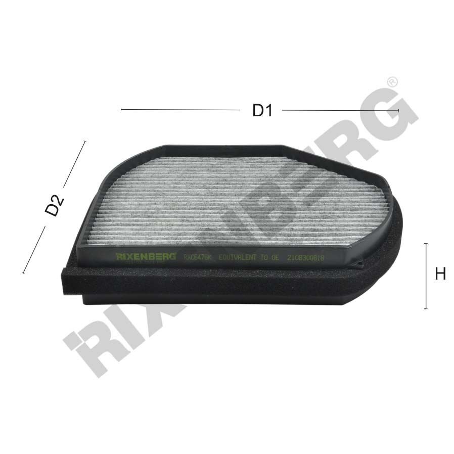 POLEN FİLTRESİ MERCEDES-BENZ-C W202 C180- C200- C200D- C220- C220CDI- C230- C240- C250 (1993-2001)