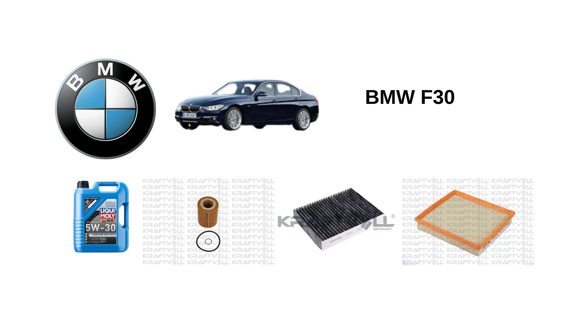 BMW F30 N13 2011-2016 PERİYODİK BAKIM SETİ