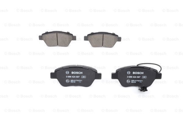 BOSCH ÖN FREN BALATASI FİAT BRAVO II FIORINO PANDA STILO CITROEN PEUGEOT