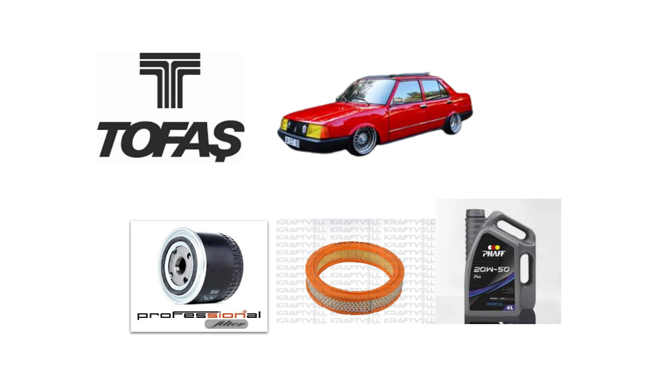 TOFAŞ ŞAHİN-M131 PERİYODİK BAKIM SETİ