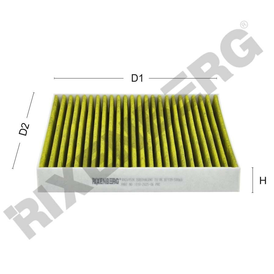 POLEN FİLTRESİ JAGUAR-LAND ROVER-SUBARU-TOYOTA