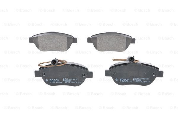 BOSCH 0986494464 ÖN FREN BALATASI FİAT BRAVO II DOBLO FİORİNO BİPPER PUNTO STİLO 2008>