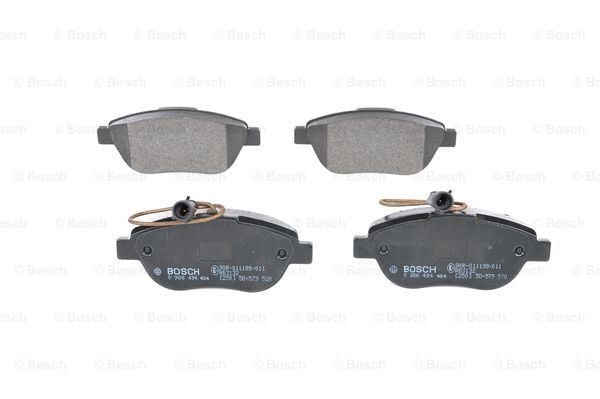 BOSCH 0986494464 ÖN FREN BALATASI FİAT BRAVO II DOBLO FİORİNO BİPPER PUNTO STİLO 2008>