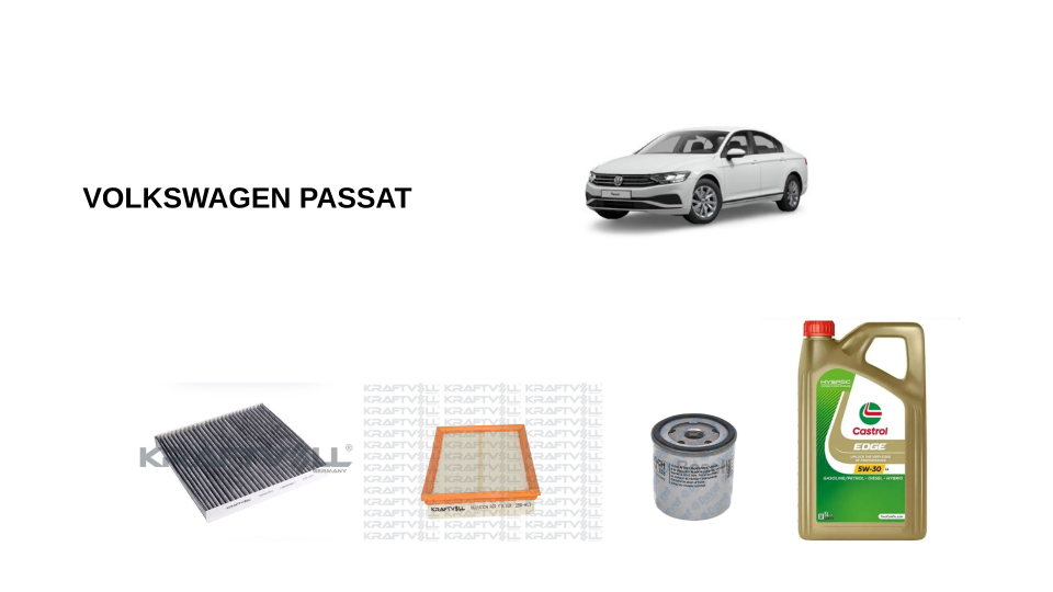 Volkswagen Passat 1.5 TSI Benzin 2020 Periyodik Bakım Seti