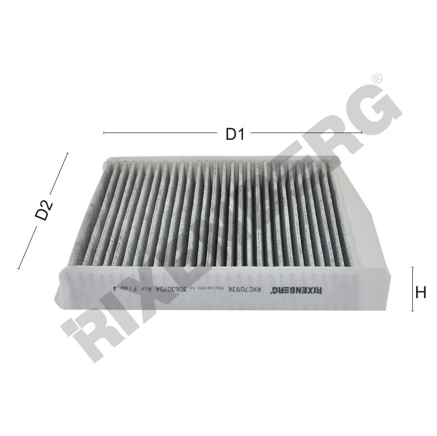 POLEN FİLTRESİ VOLVO S40 I 1.6- 1.8- 1.9T4- 1.9D- 2.0 (2000-2003)