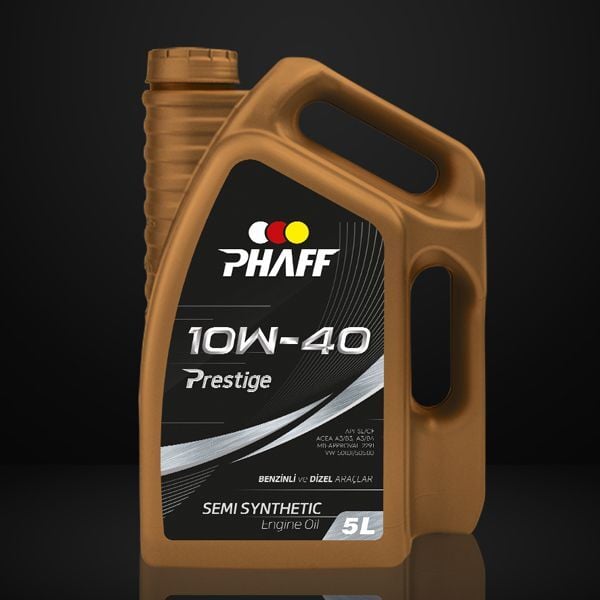 PHAFF 10W40 MOTOR YAĞI YARI SENTETİK API SL/CF