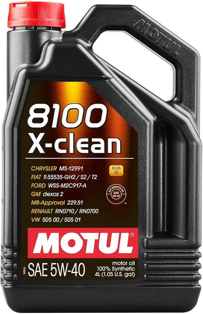 MOTUL 8100 X-CLEAN 5W-40 5lt
