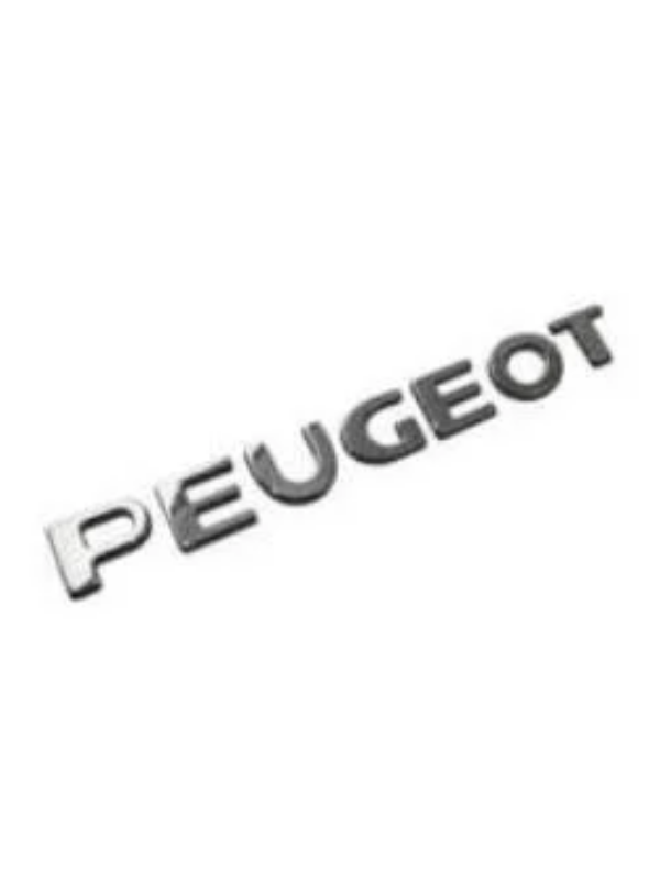 PEUGEOT ARKA BAGAJ YAZISI