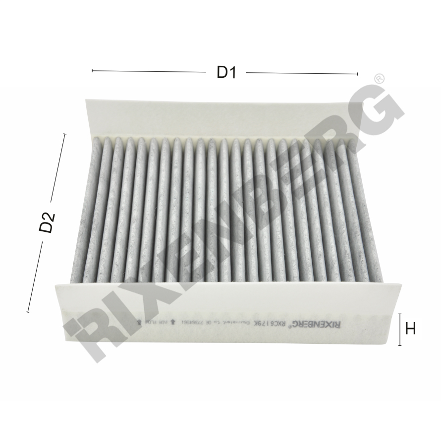 FILTRE POLEN FIAT FIORINO 1.3JTD- 1.4- 1.6JTD (2008>)