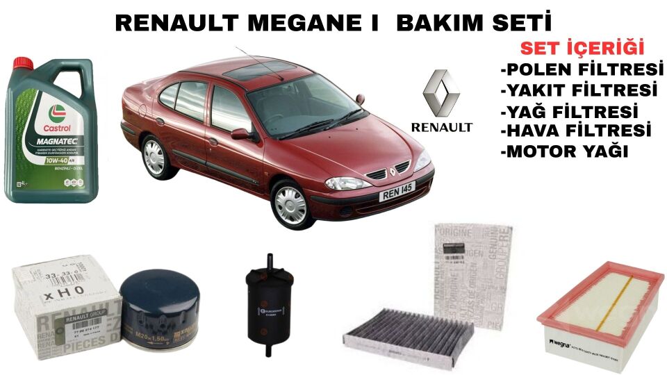 RENAULT MEGANE I BAKIM SETİ