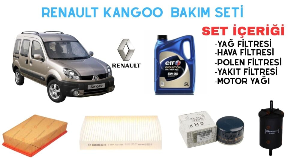 RENAULT KANGOO BAKIM SETİ