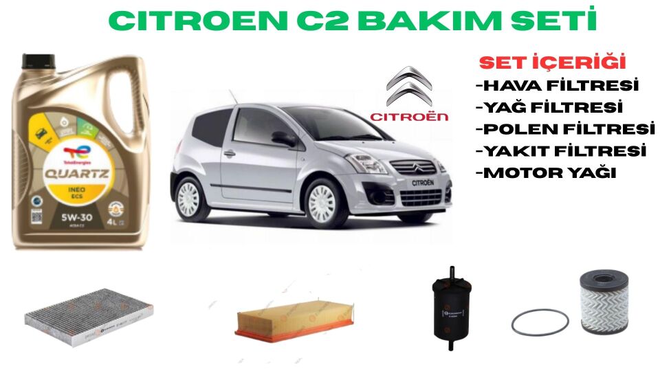 CITROEN C2 BAKIM SETİ