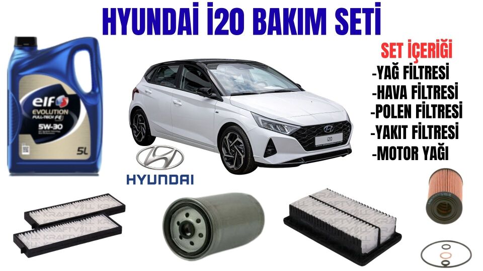 HYUNDAİ İ20 BAKIM SETİ
