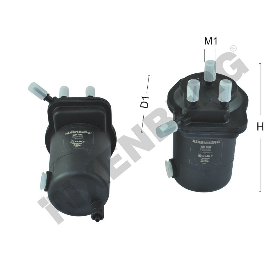 MAZOT FİLTRESİ RENAULT CLIO II 1.5DCi (2001-2012)