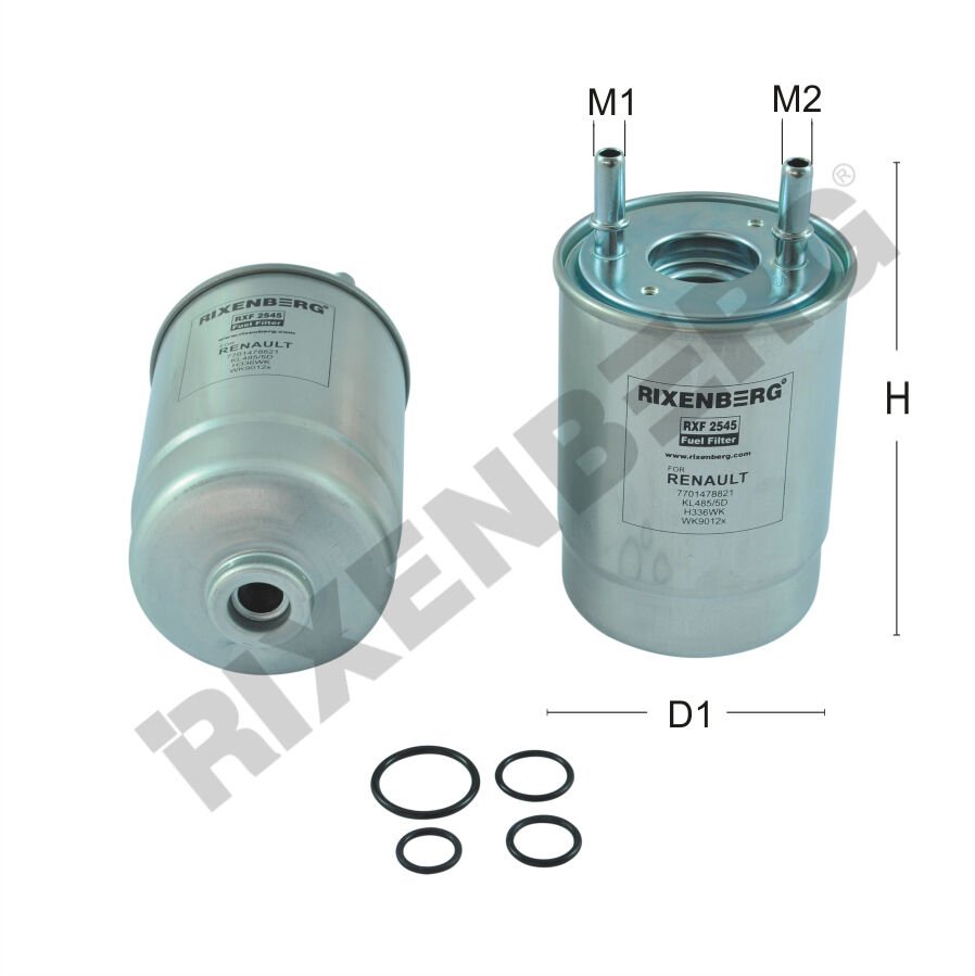 MAZOT FİLTRESİ RENAULT FLUENCE 1.5DCI- 1.9DCI (2009>)