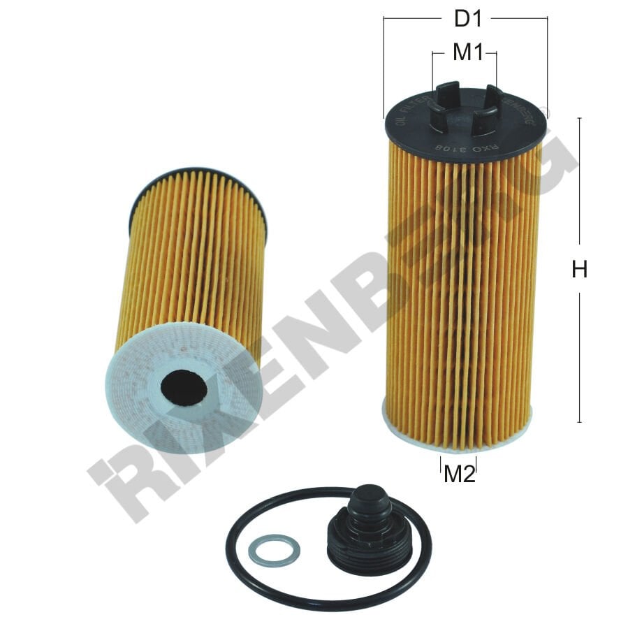 YAĞ FİLTRESİ BMW-F45 214d- 216d- 216i- 218d- 218i- 220d- 220i- 225i- 225xe (2014-2017)